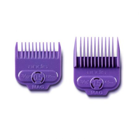 Andis Single Magnet Attachment Comb Dual Pack