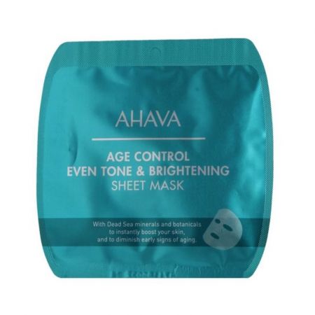 AHAVA Age Control Even Tone & Brightening Sheet Mask 