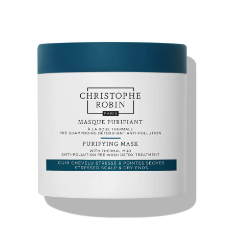 Christophe Robin Purifying Masker with Thermal Mud 250ml 