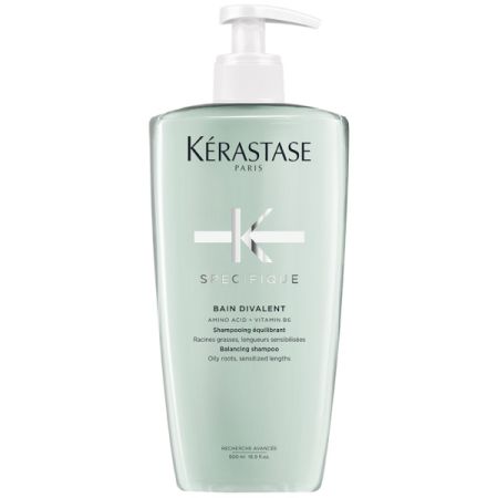 Kérastase Specifique Bain Divalent Shampoo voor een Vette Hoofdhuid 500ml