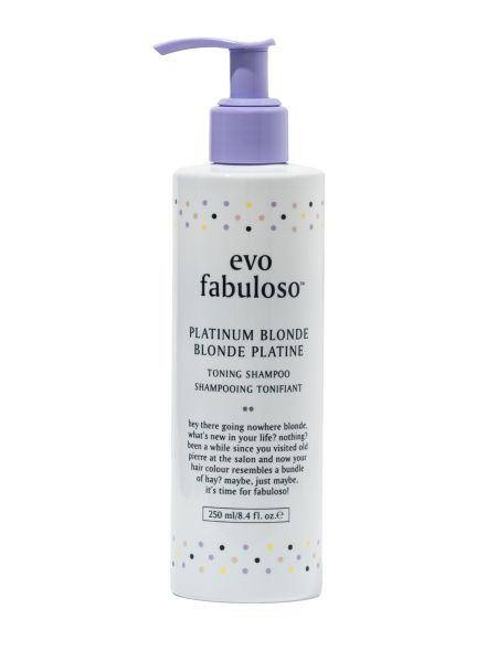 EVO Fabuloso Platinum Toning Shampoo 250ml