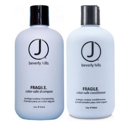 J Beverly Hills Fragile Color-safe DUO Shampoo + Conditioner 350 ml 