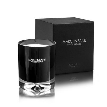 Marc Inbane Bougie Parfumée Geurkaars Tabac Cuir Zwart