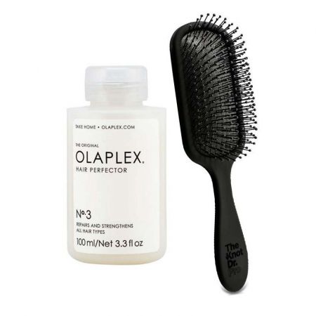 Olaplex No.3 Hair Perfector Treatment & The Knot Dr. Haarborstel