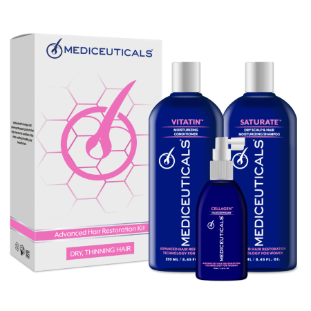Mediceuticals  Advanced Hair Restoration for Women kit Dry