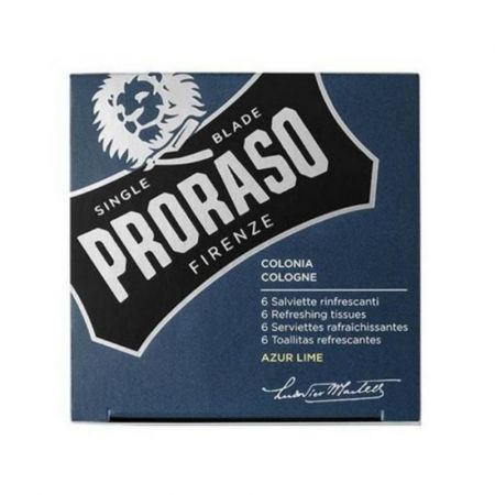 Proraso Cologne Refreshing Tissues Azur Lime