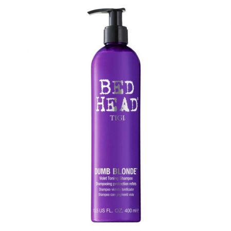 TIGI Bed Head Dumb Blonde Purple Toning Shampoo 